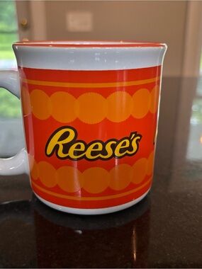 Orange Pattern Ceramic Mug